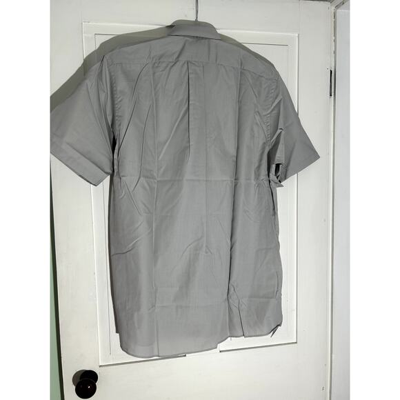 VanHeusen Gray Mens Dress Shirt - Picture 2 of 4